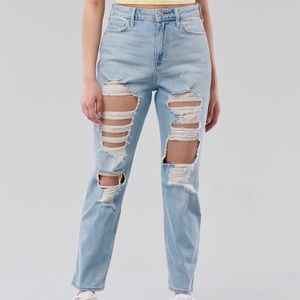 Ultra High-Rise Vintage Stretch Mom Jeans